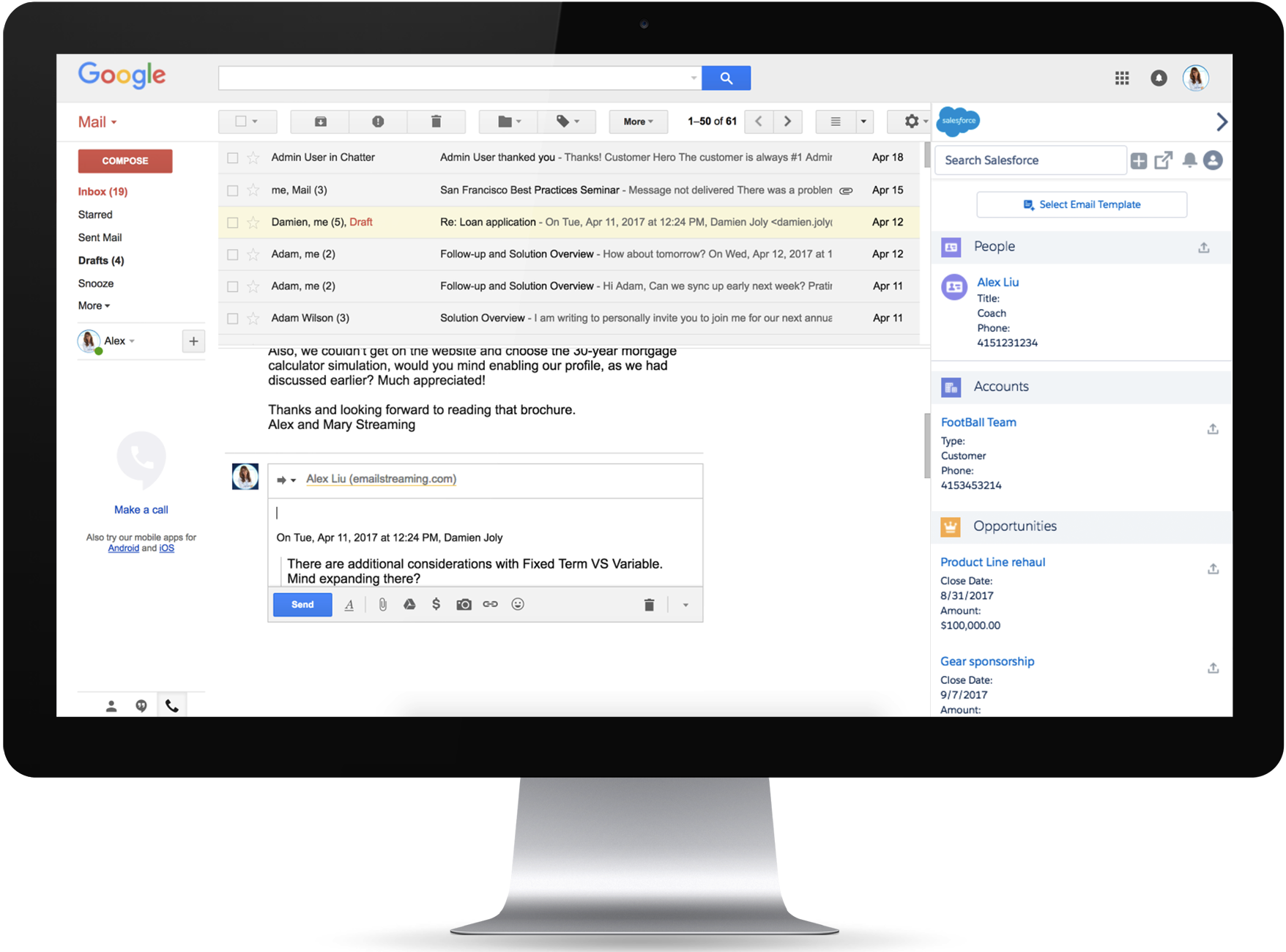 Salesforce for gmail mac outlook